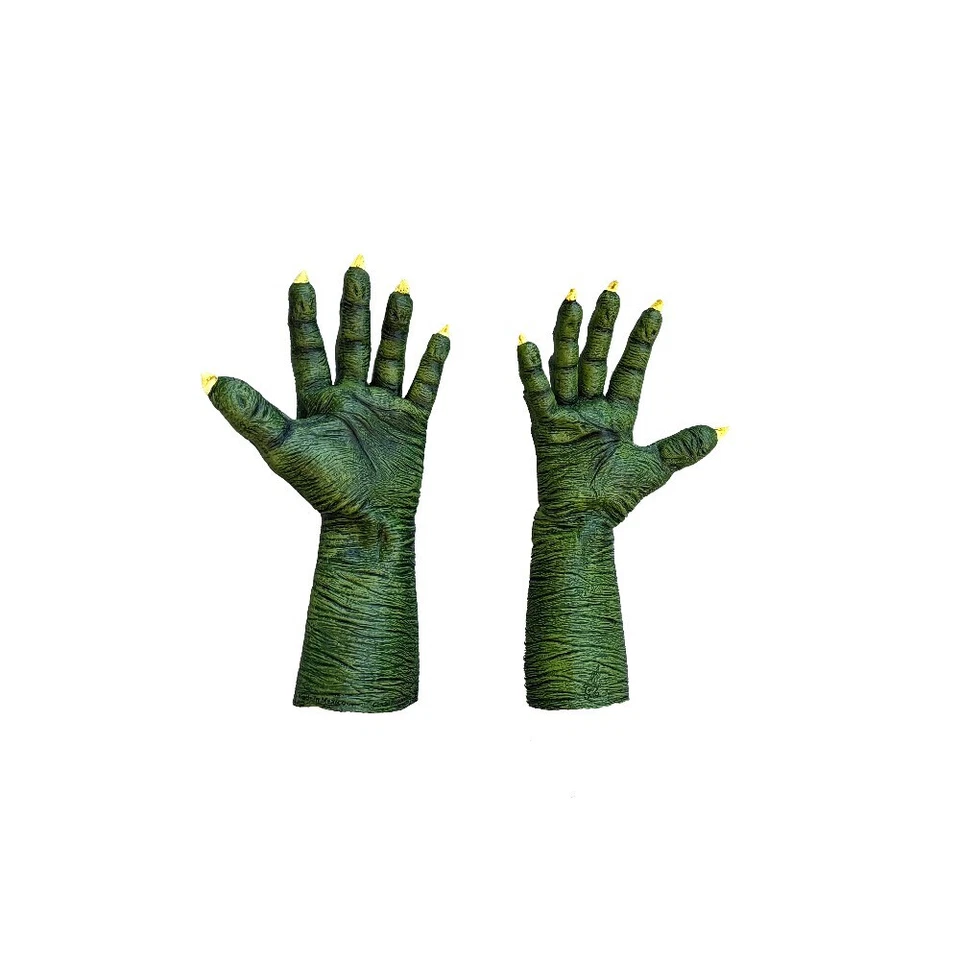 Ghoulish Productions Evil Witch Hands Green Halloween Costume Cosplay - Image 2 of 4