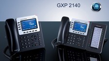 GRANDSTREAM GXP2140 w/ GXP2200EXT Expansion Module BUNDLE - 1 MONTH FREE SERVICE