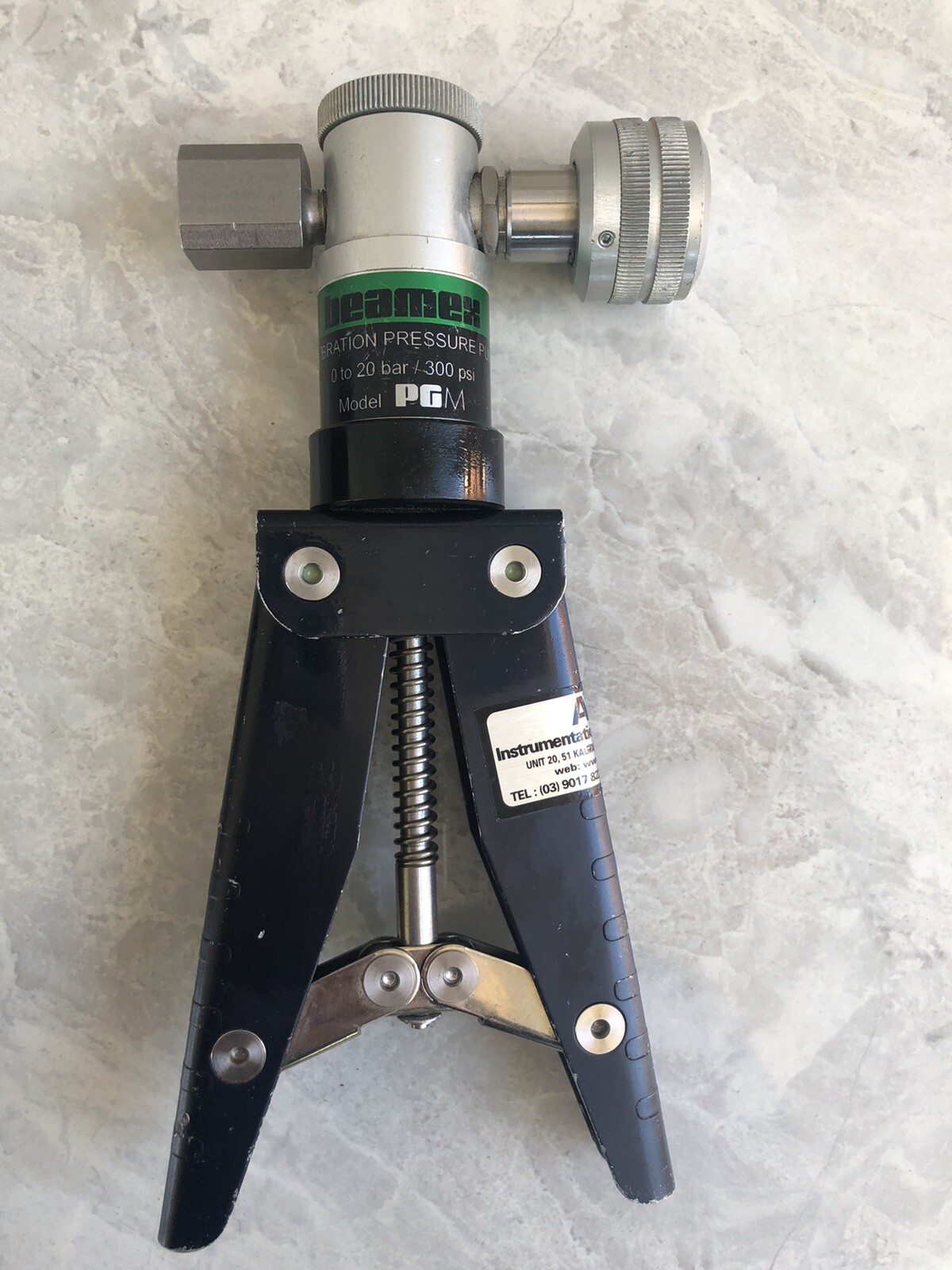 Beamex PGM Calibration Pressure Pump eBay