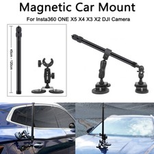 Suction Car Mount with Selfie Stick For Insta360 ONE X5 X4 X3 X2 DJI Camera ADE