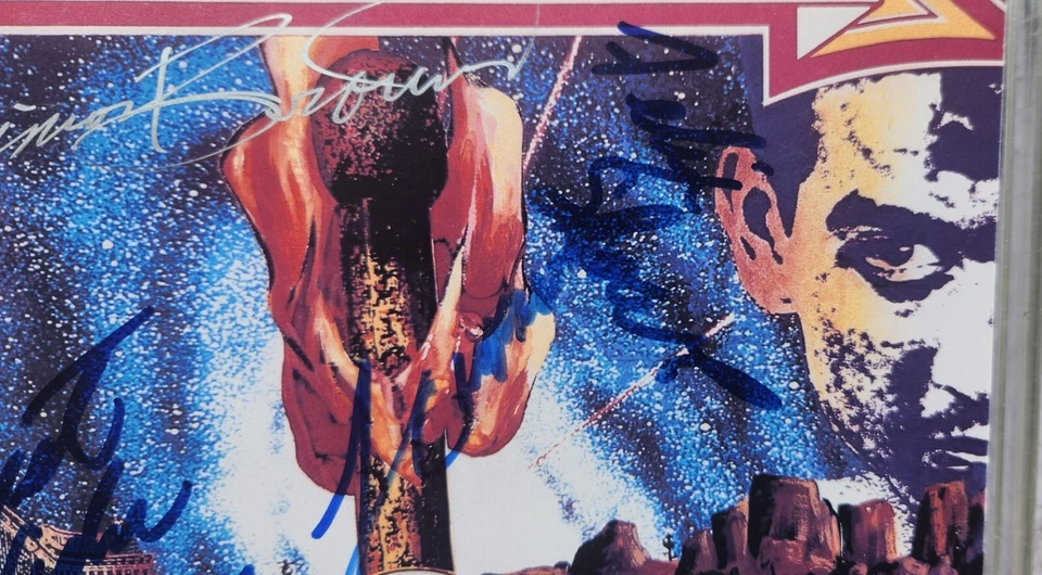 Boxing Program Autographed Julio Chavez Simon Brown Frank Tate Julian Jackson - Image 3 of 4