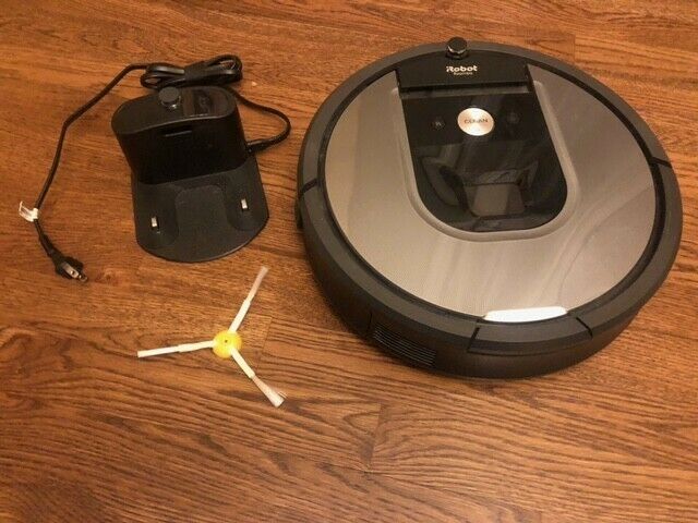 Irobot Roomba 960 Black Robotic Vacuum Cleaner with Wi-Fi Connected