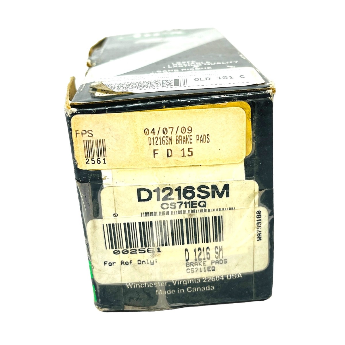 希少　旧車　コスモAISIN DISC BRAKE PADS AS80M Abex 6044EE Semi Metallic Disc Brake Pad Set D1216SM | eBay