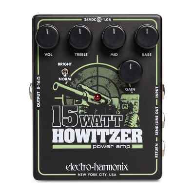 Electro-Harmonix 15 W Haubitzengitarrenverstärker/Vorverstärker