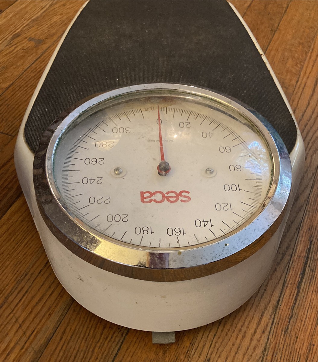 Vintage SECA Mechanical Bathroom Scale 320 Pound Max Made in West