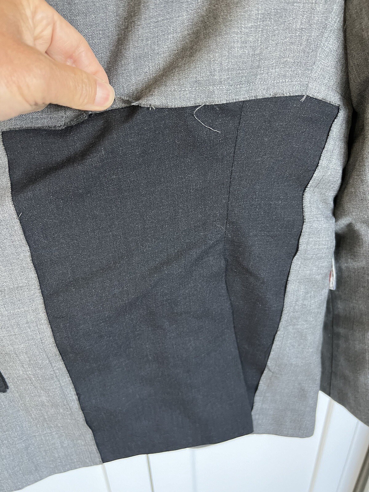 Thom Browne Patchwork Blazer Jacket Coat 0 - image 12