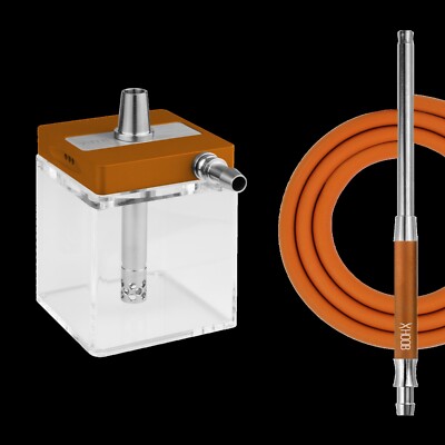 Hoob SubAtom C Hookah Siena Orange