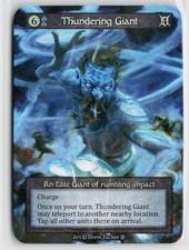 Sorcery Contested Realm Arthurian Legends Thundering Giant x1 NM Elite