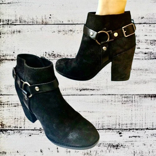 Falcon chunky deals heeled boots