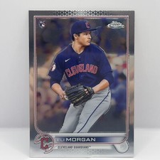 2022 Topps Chrome Baseball Eli Morgan Base RC #62 Sepia Refractor