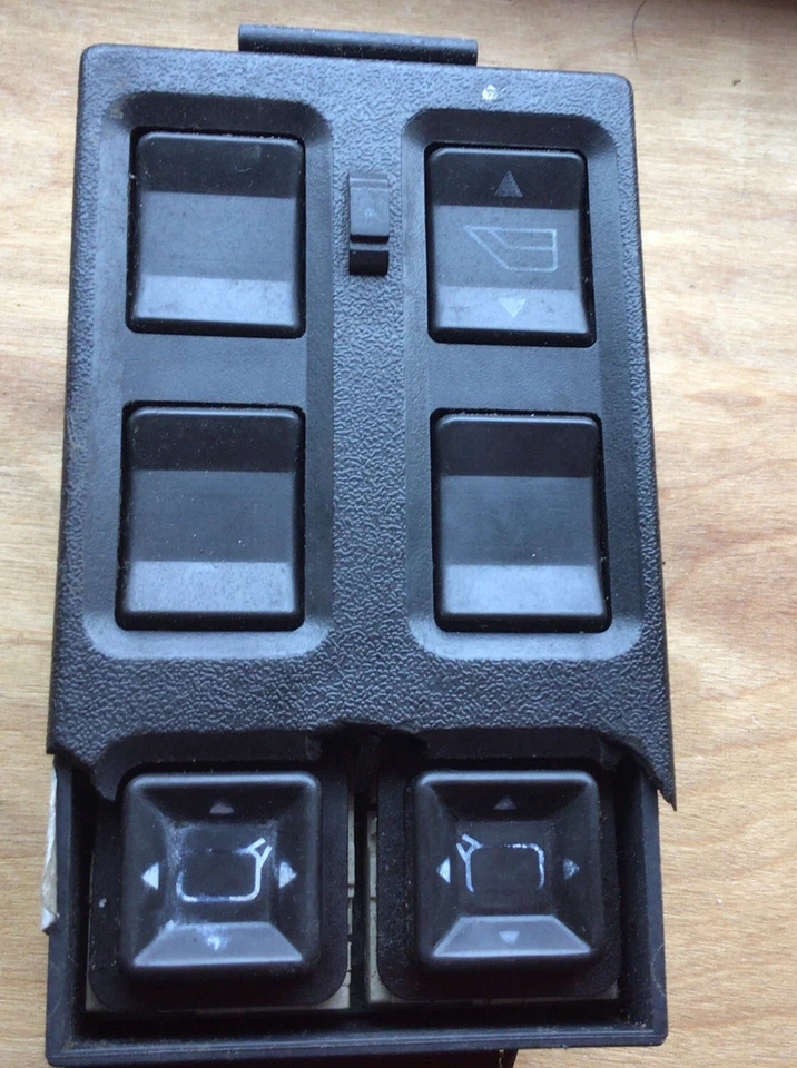 1988-1994 Jaguar XJ6, Vanden Plas OEM Master Power Window Mirror Switch DBC2887 - Imagem 2 de 4