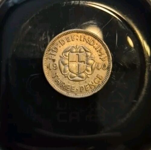 Moneta da tre pence 1940 Giorgio VI