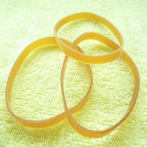 20 HEAVY DUTY Large Rubber Bands flat length 3.5 x 1 4 width