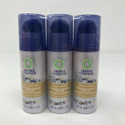 HERBAL ESSENCES Honey I'm Strong Strengthening Serum 1.5 oz  *3 Pack*