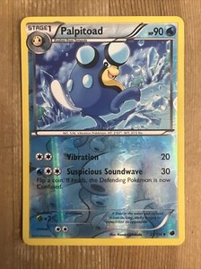 Pokémon TCG Palpitoad Plasma Freeze 25/116 Reverse Holo Uncommon VLP