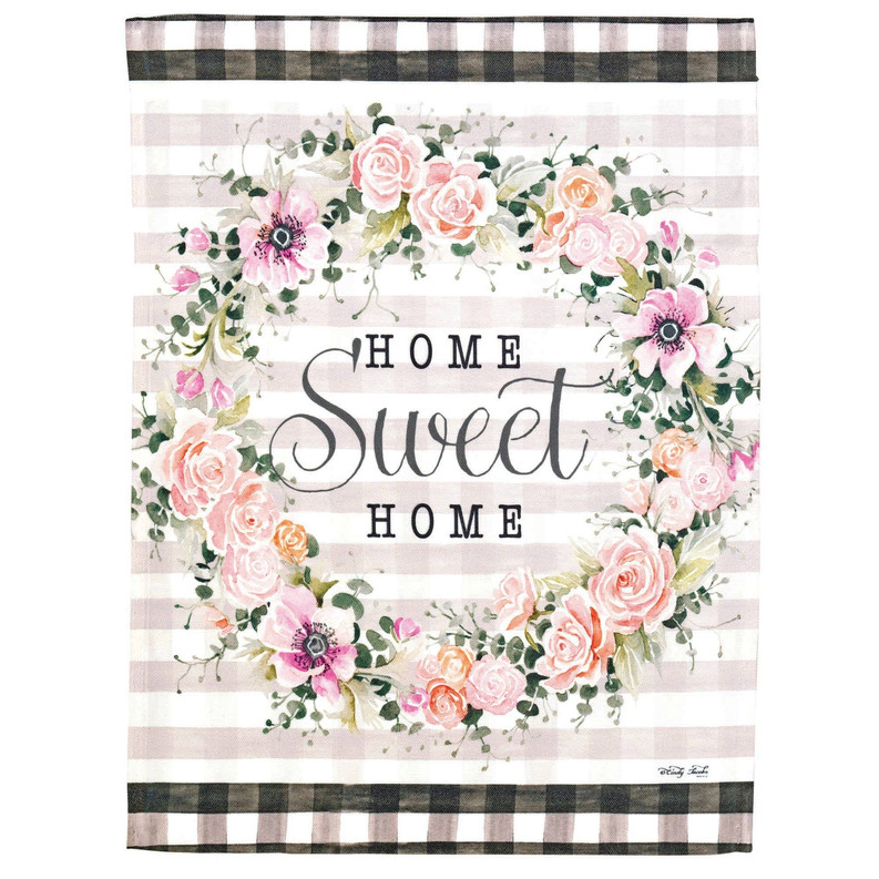 Флаг Home Sweet Home Венок 30х44 4690₽