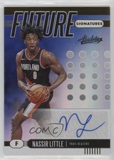 2019 Absolute Memorabilia Future Signatures Level 2 5/25 Nassir Little Auto 02v3