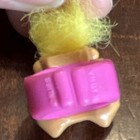RUSS Trolls Vintage Doll Ring Yellow Hair Pink Band — photo 10