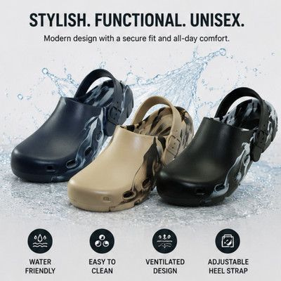 EVA Garden Clogs Unisex Sandals Beach Slippers Swimming Slip Resistant