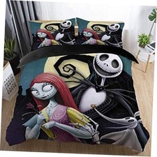 Ankeyoo Duvet Cover Sets - Nightmare Christmas Jack and King - U.S. Standard
