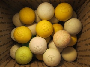 Lot of (24) Used Lacrosse Balls #2