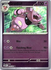 Granbull Phantasmal Flames 038/094 Uncommon Pokemon Reverse Holo NM Pokemon Card