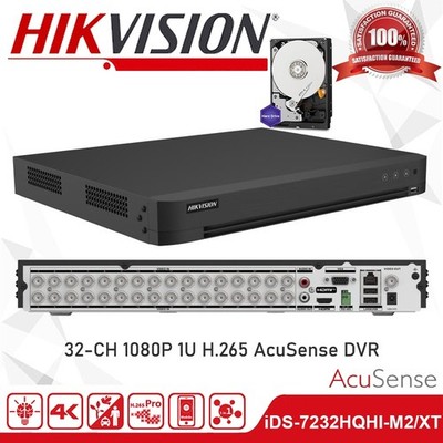 Hikvision CCTV DVR Recorder 1080P 6MP 32 Kanal Digital Video iDS-7232HQHI-M2/XT