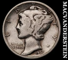 1937 Silver Mercury Dime-Scarce Better Date No Reserve #G8574