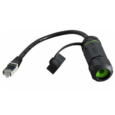 RJ45 Waterproof Connector IP68 Shielded (Cat6 8P8C Ethernet LAN Cable Connector