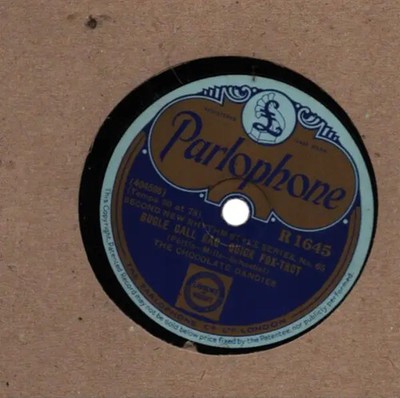 SCHELLACK The Chocolate Dandies / Luis Russell And His Orchestra Bugle Call Rag
