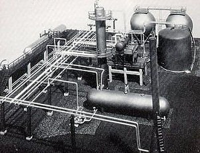 Plastruct Petro/Chemical Refinery Kit - N Scale Model Railroad Accessory - #2008