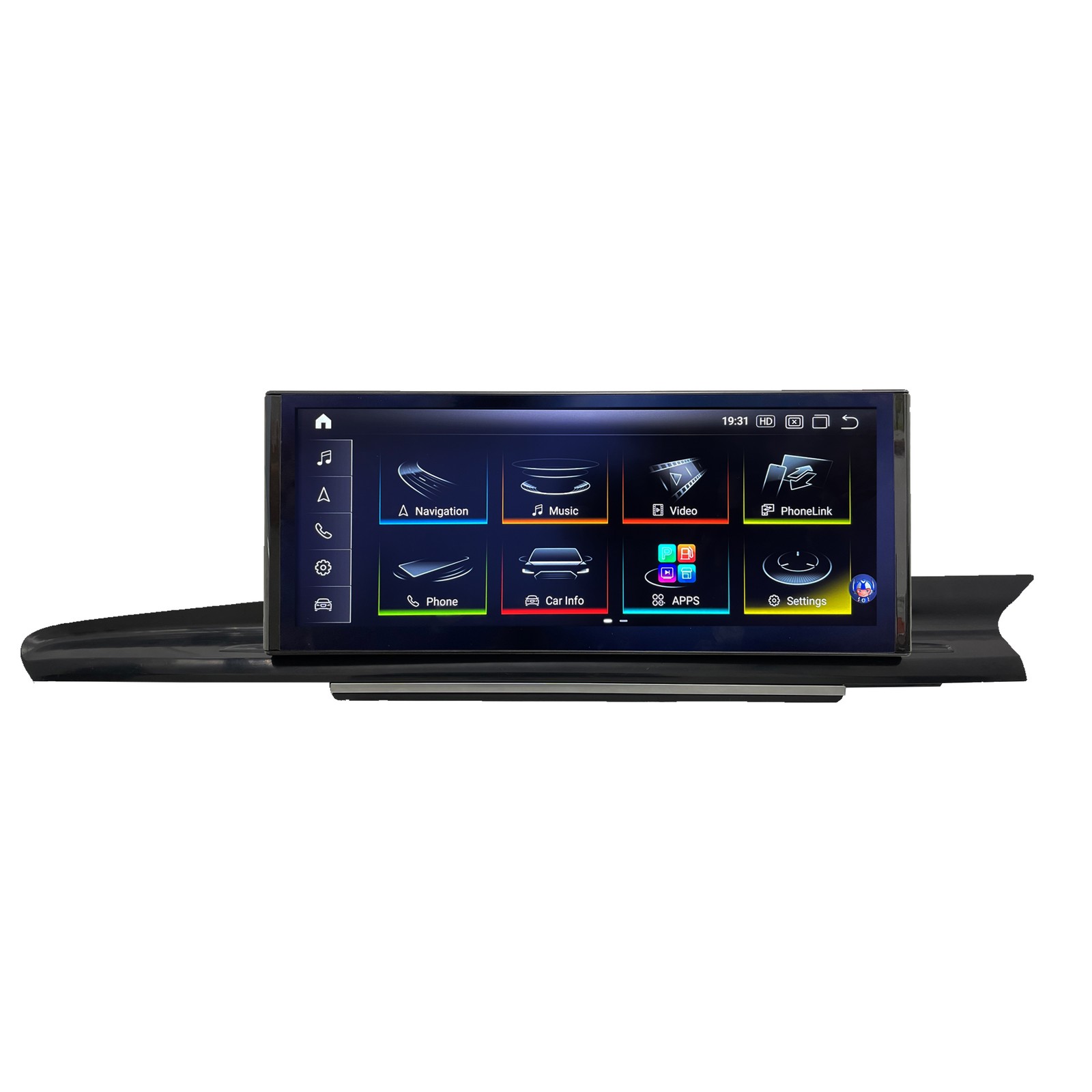 For Audi A6 A7 MMI 3G (8"" Screen) RHD 12"" Touchscreen Android GPS Navi CarPlay