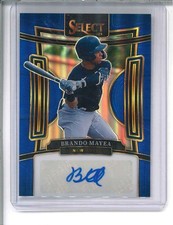 BRANDO MAYEA BLUE PRIZM RC AUTO 14/49 - 2024 Panini Select SIG-BM MLB Yankees