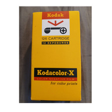 Kodak Kodacolor-X CX 126-12 Color 126 Print Camera Film 12 Exposures
