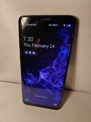 Verizon Samsung Galaxy S9 SM-G960U 64GB Midnight Black