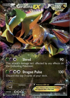 Giratina EX Holo Ultra Rare Dragons Exalted 92/124 LP - Image 1 of 2