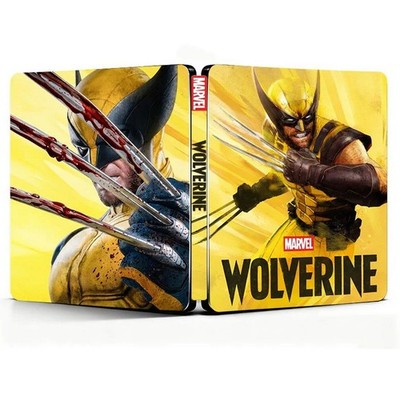 PS5 Marvel Wolverine Limited RARE Steelbook Edition (Discless) (OVP)