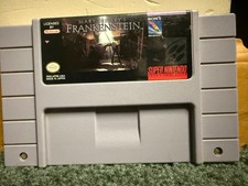 Mary Shelley's FRANKENSTEIN SNES Super Nintendo video game cart only TESTED VG