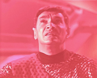 RARE STAR TREK TOS “BALANCE OF TERROR” Romulan Commander 35mm FILM CLIP