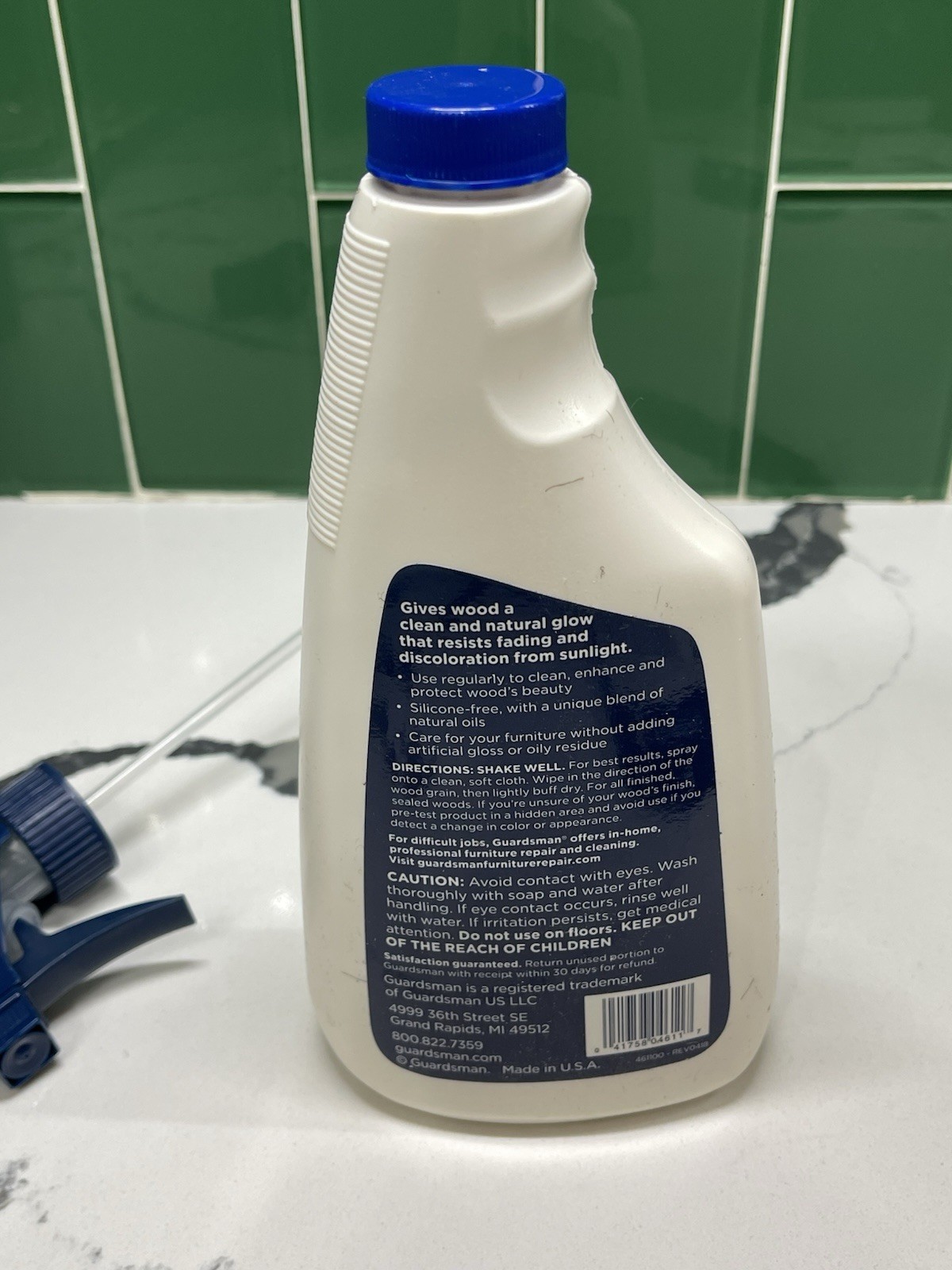 Guardsman Woodland Fresh Anytime Clean & Polish for Wood Furniture, 16 oz.