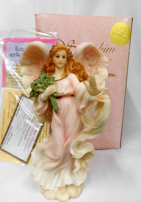 1997 Seraphim Classics Angel ~ Roman NOELLE GIVING SPIRIT Figurine #78120 MIB