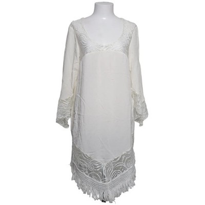 BPC Selection, Strandkleid, Größe: 40, Weiß, Polyamid/Viskose, Blumen #0ct