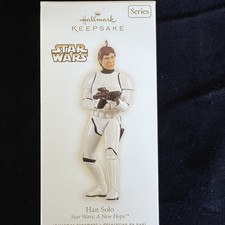 2009 Hallmark Han Solo Star Wars A New Hope Keepsake Ornament