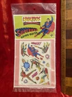 MURFETT AUSSIE 1979 DC COMICS SUPERMAN KALKITOS RUB DOWN TRANSFER SET LETRASET!