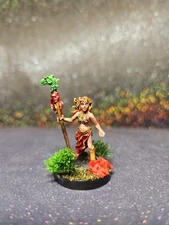 Hand Painted Ral Partha Ellana Dragonmistress Female Druid Mage Miniature