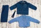 gi joe Dress Air Force uniform nice with tie bars and wings.