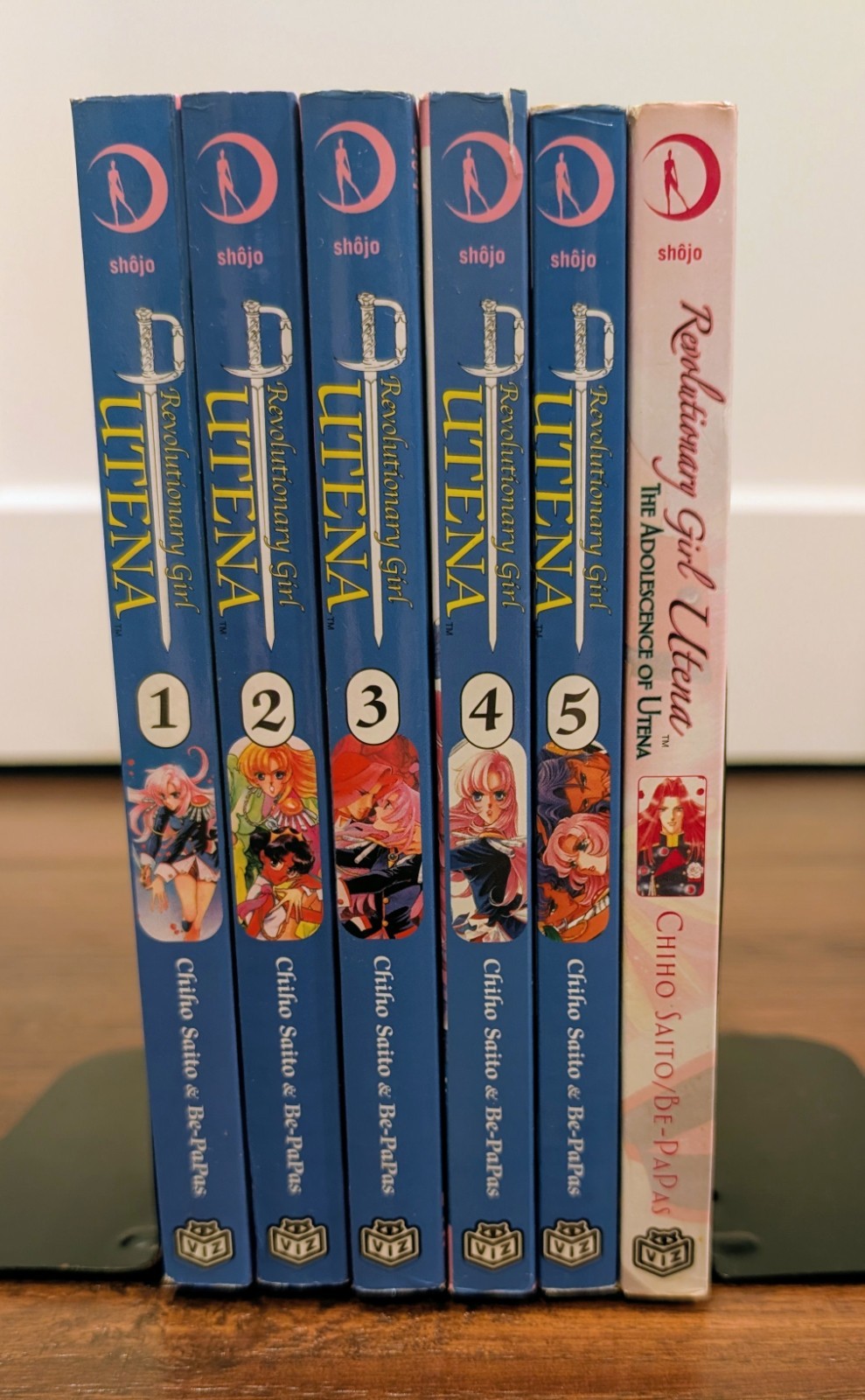 Revolutionary Girl Utena Complete Manga 1-5 + Adolescence Of Utena Viz Media