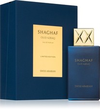 Swiss Arabian Shaghaf Oud Azraq Eau de Parfum 75ml Spray Unisex | FREE DELIVERY