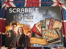 SCABBLE - HARRY POTTER EDITION-  BOARD GAME -COMPLETE - EXCELLENT CONDITION 