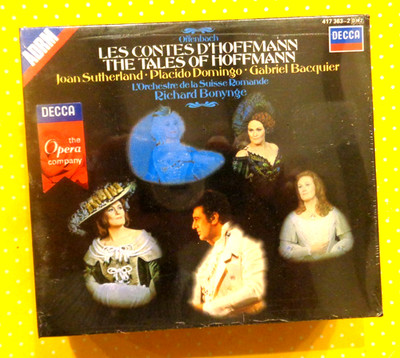 LES CONTES D'HOFFMANN - OFFENBACH - 3 CD + BOOKLET - BOX SET NEU & VERSIEGELT